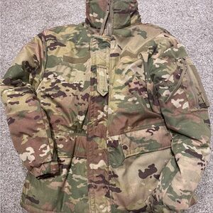 Military Camouflage Hooded Jacket